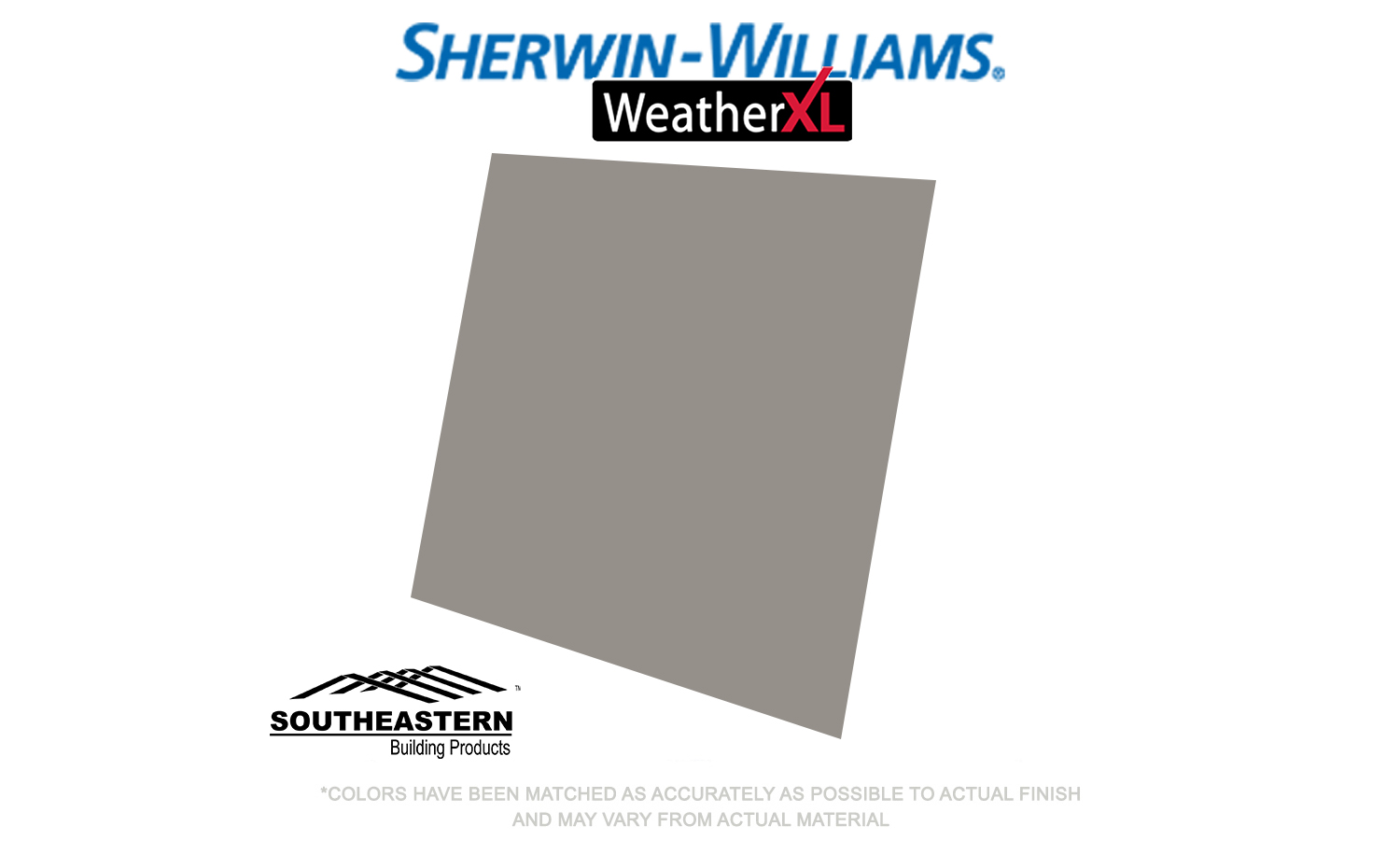 40 Yr Sherwin-Williams Weather XL (29 gauge) - Ash Gray (FLAT
